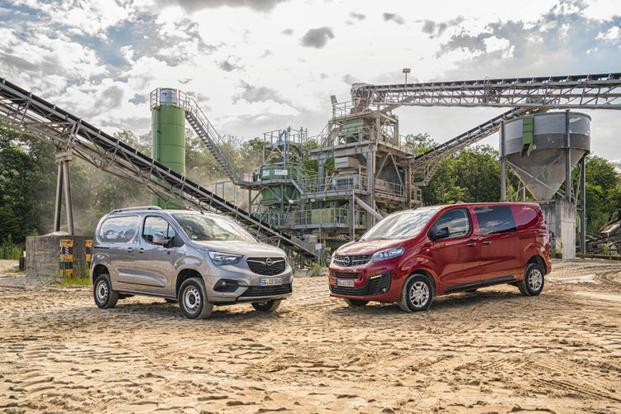 Внедорожники: Opel Combo Cargo и Opel Vivaro с полным приводом