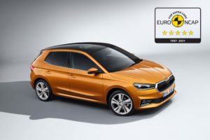 Новая SKODA FABIA получила пять звезд в Euro NCAP тест