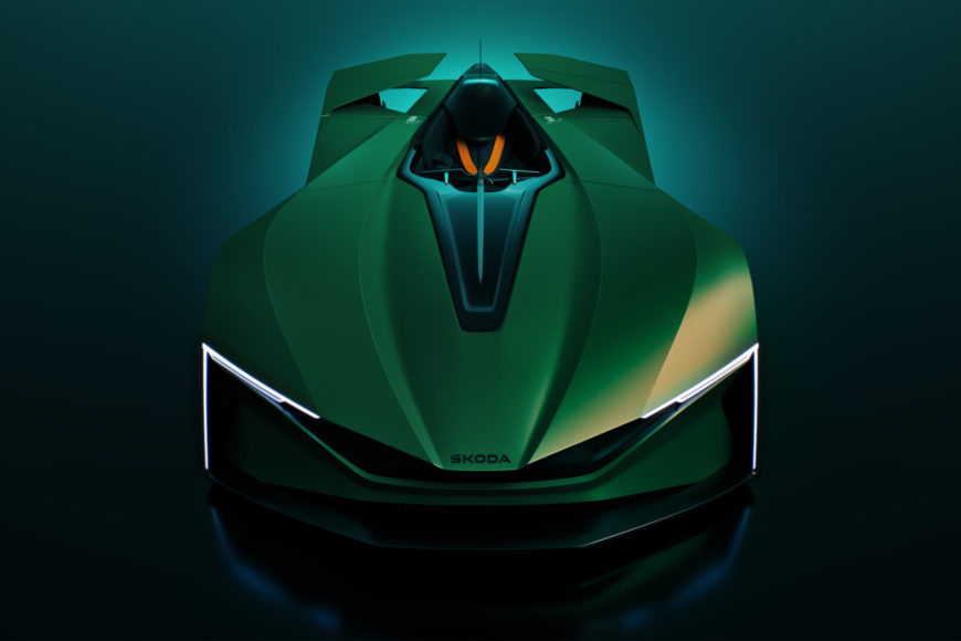 Эксклюзивная дизайнерская концепция Шкода Vision Gran Turismo